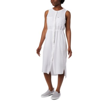 Columbia PFG Tamiami, Vestidos Blancos Para Mujer | 027185-CMP